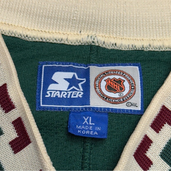 Vintage Phoenix Coyotes Starter Jersey Men’s XL Black Embroidered 90s Kachina - Picture 5 of 11